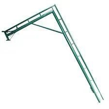 ESTRUTURA DE BASQUETE MOD. PÉ DIREITO C/ TUBO DE "4" C/ AVANÇO DE 1.30 mts MOD. TRELIÇADA - PAR