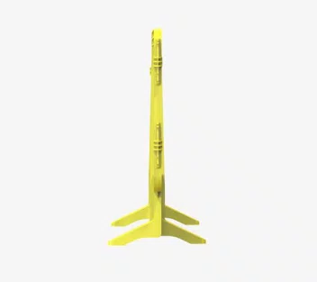 Grade Plástica Monobloco Polipropileno - 2m x 1,1m - Amarela