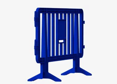 Grade Plástica Monobloco Polipropileno - 2m x 1,1m - Azul