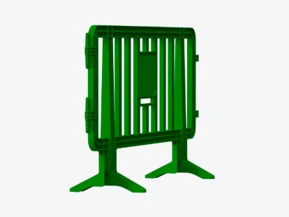 Grade Plástica Monobloco Polipropileno - 2m x 1,1m - Verde