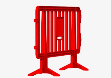 Grade Plástica Monobloco Polipropileno - 2m x 1,1m - Vermelha