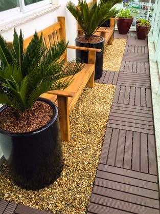 Piso Modular Deck (Imita Madeira) m² 50x50