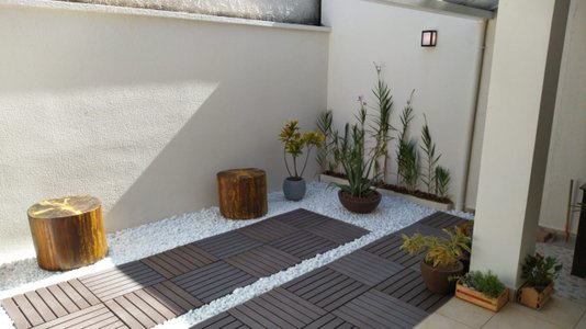 Piso Modular Deck (Imita Madeira) m² 50x50