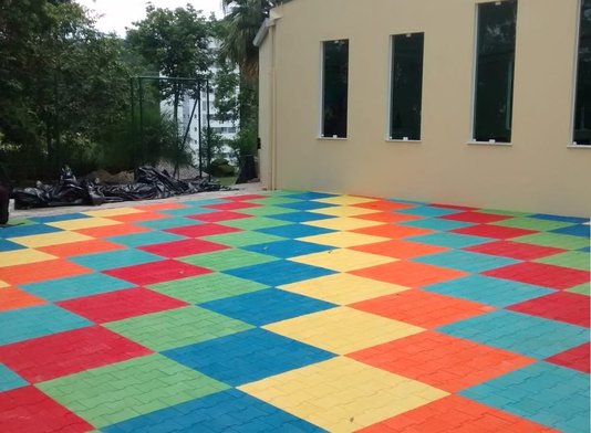 Piso para Playground - Ossinho - Duplo T 20x16m² -15mm