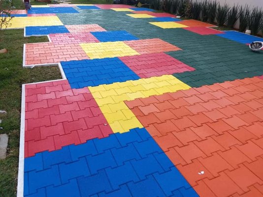Piso para Playground - Ossinho - Duplo T 20x16m² -15mm