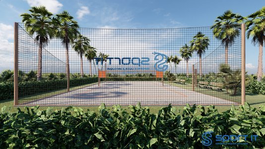 Quadra de Beach Tennis Sport IT - m²