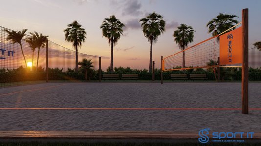 Quadra de Beach Tennis Sport IT - m²