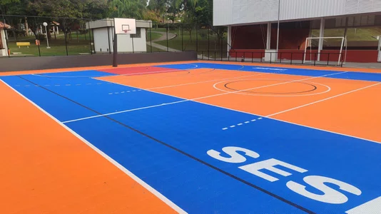 Quadra de Pickeball de Piso Modular m²