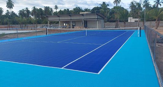 Quadra de Tennis Piso Modular m²