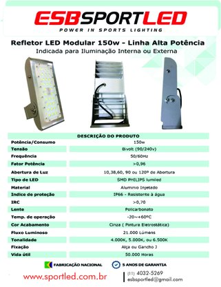 Refletor 150W - Phillips
