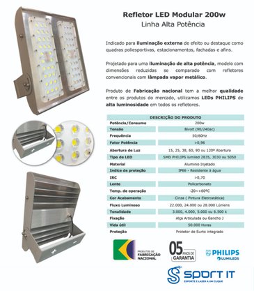 Refletor 200W - Phillips
