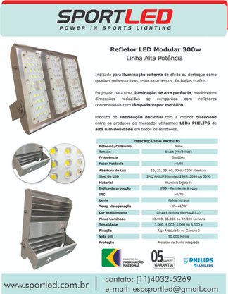Refletor 300W - Phillips