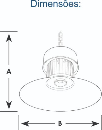 Refletor Industrial - Tenora - 200w