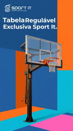 Tabela de Basquete regulavel Sport It