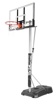 Tabela de Basquete Spalding - NBA 52 - Silver c/ suporte e base