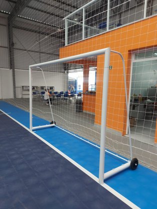 Trave de Futsal com Rodas
