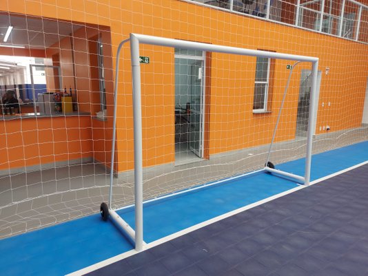 Trave de Futsal com Rodas