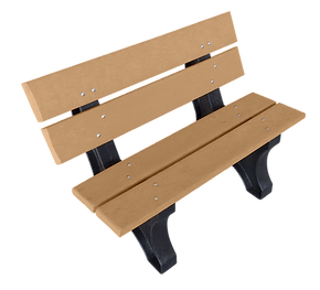 Banco de Madeira Plástica ANGRA (2 Lugares - 1 METRO)
