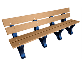 Banco de Madeira Plástica ANGRA (3 Lugares - 1,5 METROS)