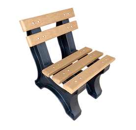 Banco de Madeira Plástica PARATY ( 1 Lugar - 0,5 METROS)