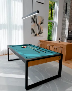 Mesa de Sinuca e Jantar - Manchester