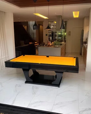 Mesa de Sinuca e Jantar - Ravena Super Luxo Lacca