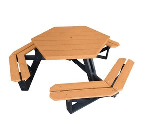 Mesa Sextavada de PEAD