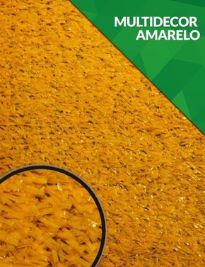 Grama Sintética Amarela - Multidecor 12mm - m²