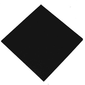 Piso de borracha p/ academia (Preto) M² 15mm 100X100