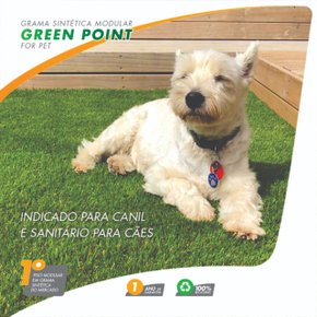 Piso Modular em Grama para Pets - m²