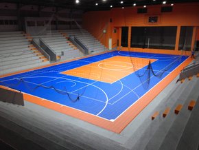 Piso modular Indoor Quadra Completa - m²