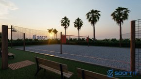 Quadra de Beach Tennis Sport IT - m²