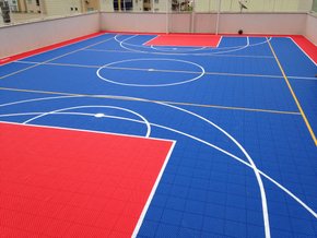 Quadra Poliesportiva Piso Modular Externo  - m²