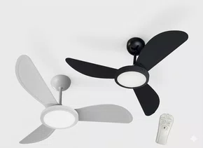 Ventilador de Teto Led controle