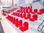 Assento com encosto Para Arquibancada Sport it