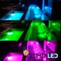 KIT ILUMINAÇÃO DE PISCINA 9w | 8 cm | RGB Sistema Colorido | 1 Luminárias | LED PHILIPS