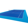 Quadra de Tennis Piso Modular m²