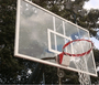 TABELA DE BASQUETE ACRÍLICO 10mm DE 1,80X1,20 C/ ARO FLEXÍVEL E REDE (PAR)